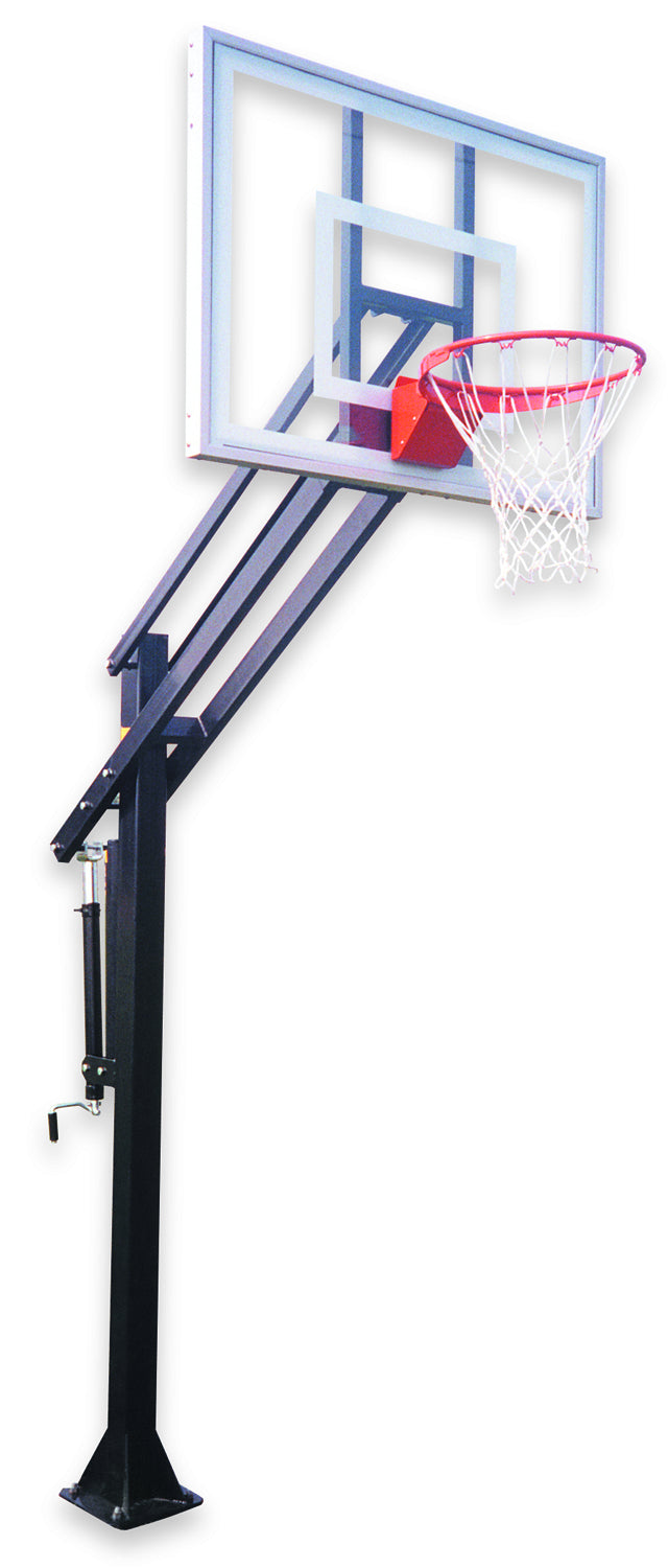 First Team Attack Ultra In Ground Basketball Goal - 36"x54" Tempered Glass