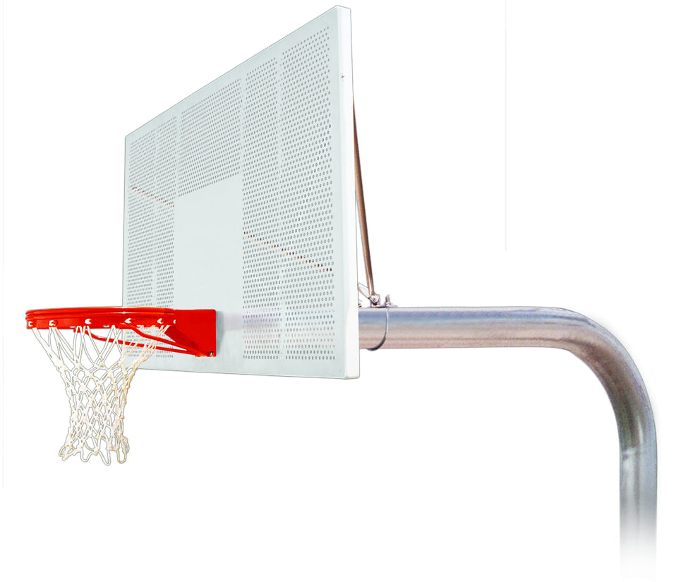 First Team Brute Intensity In Ground Basketball Goal - 42"x72" Aluminium