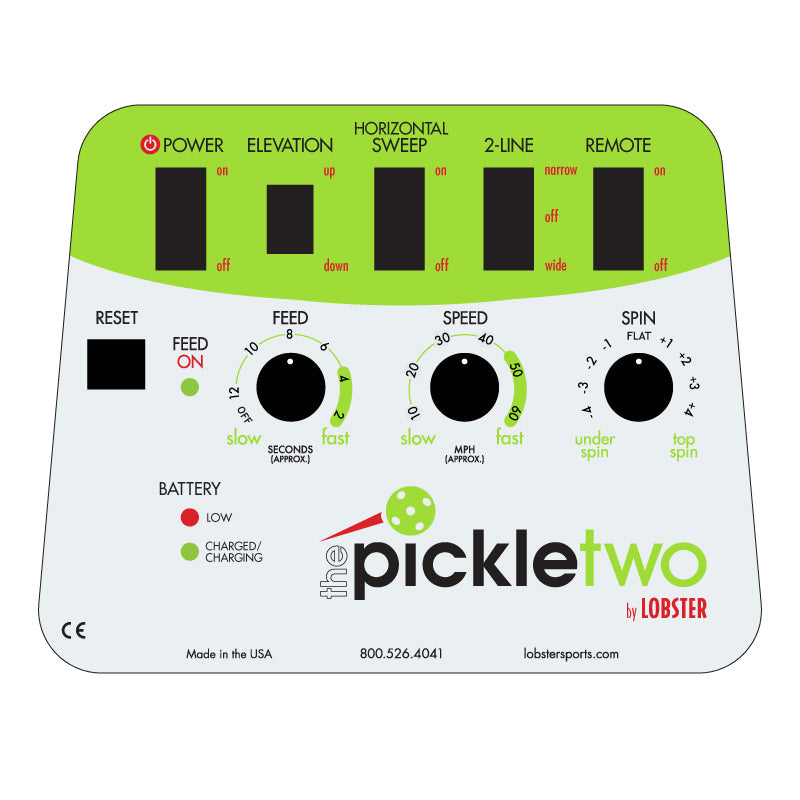 Lobster Sports Control Panel Assembly: The Pickle Two