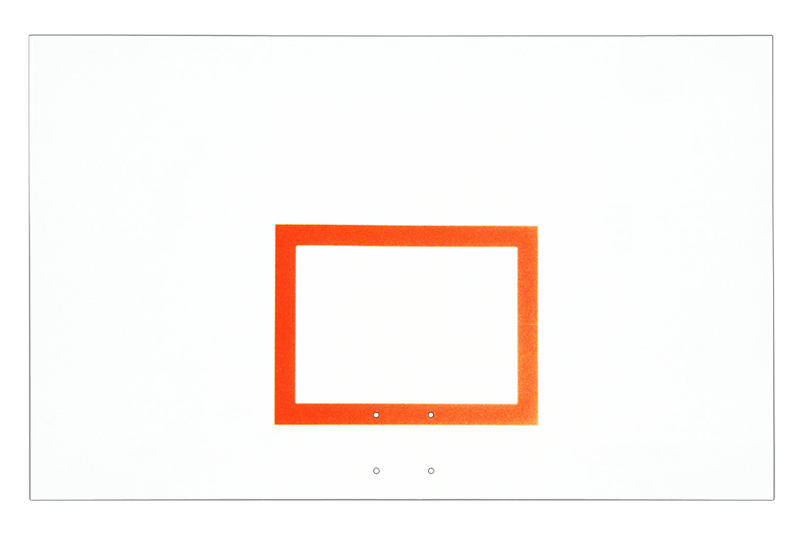 First Team FT265B Steel Basketball Backboard - 42"x72" Steel