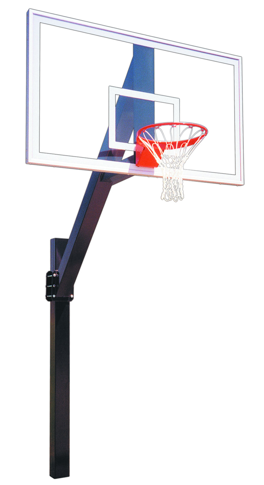 First Team Legend Supreme In Ground Basketball Goal - 42"x72" Acrylic