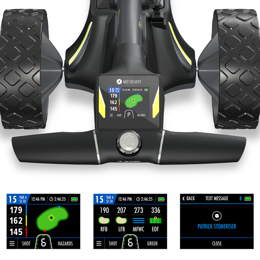 Motocaddy M3 GPS DHC Electric Caddy