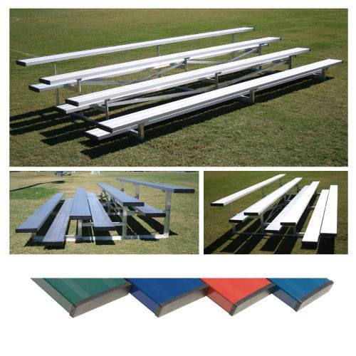 Athletic Connection Powder Coated Low Rise Bleachers