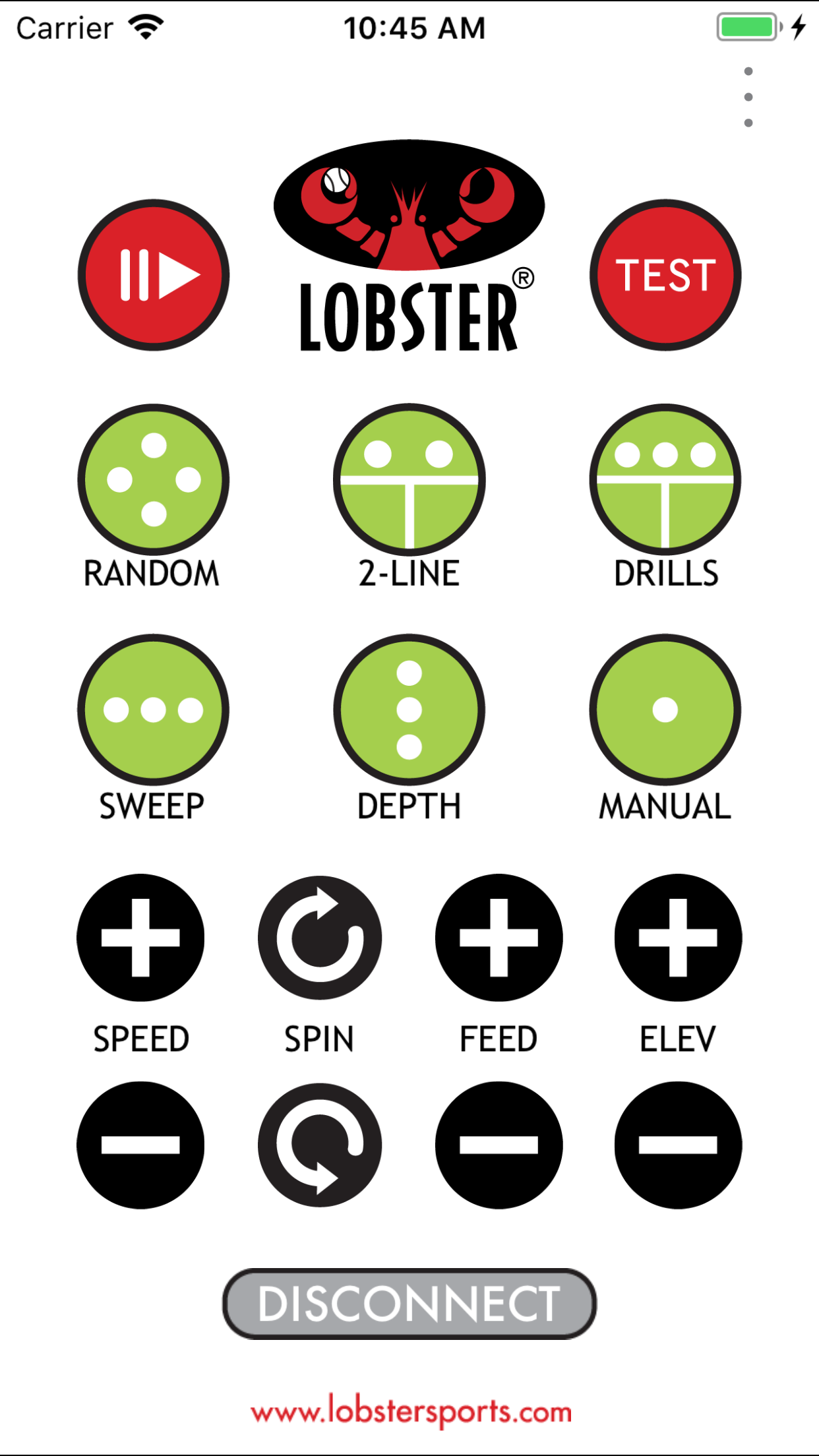 Lobster Sports Grand 20-Function Wifi Apple Remote