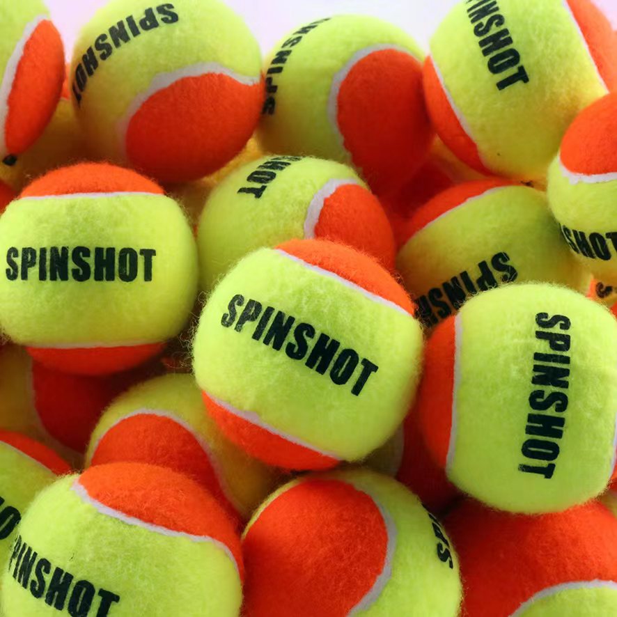 Spinshot 60 pcs Spinshot Low Compression Orange Tennis Balls