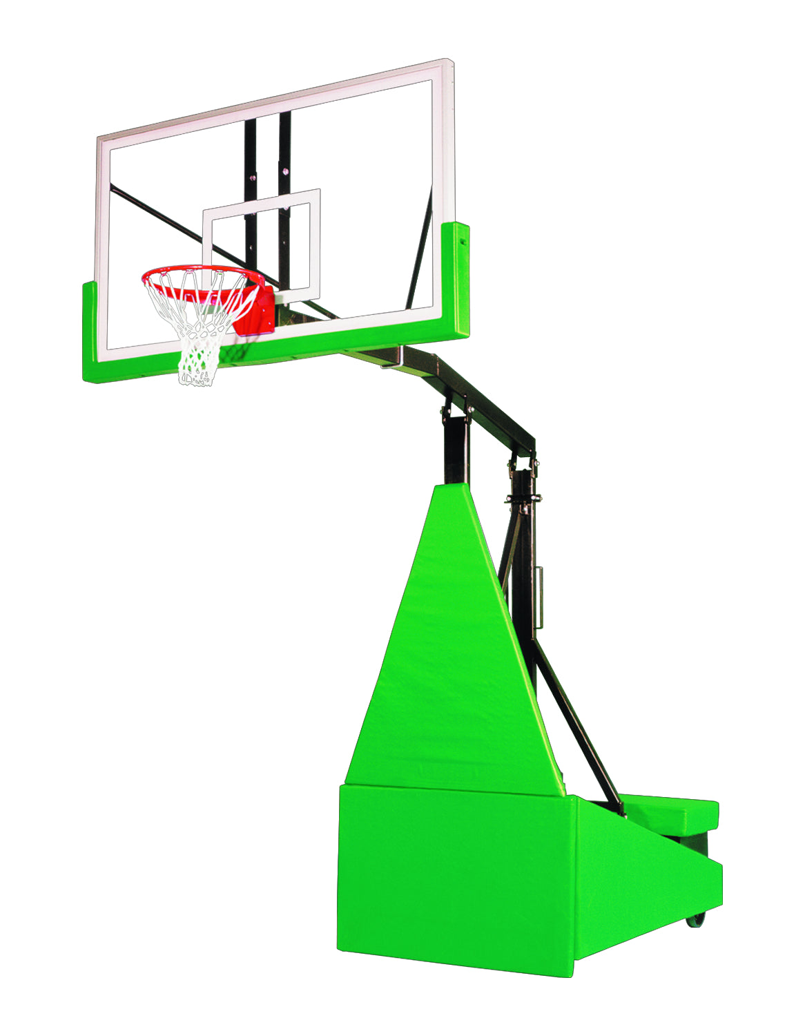 First Team Storm Arena Basketball Goal -  42"x72" Tempered Glass