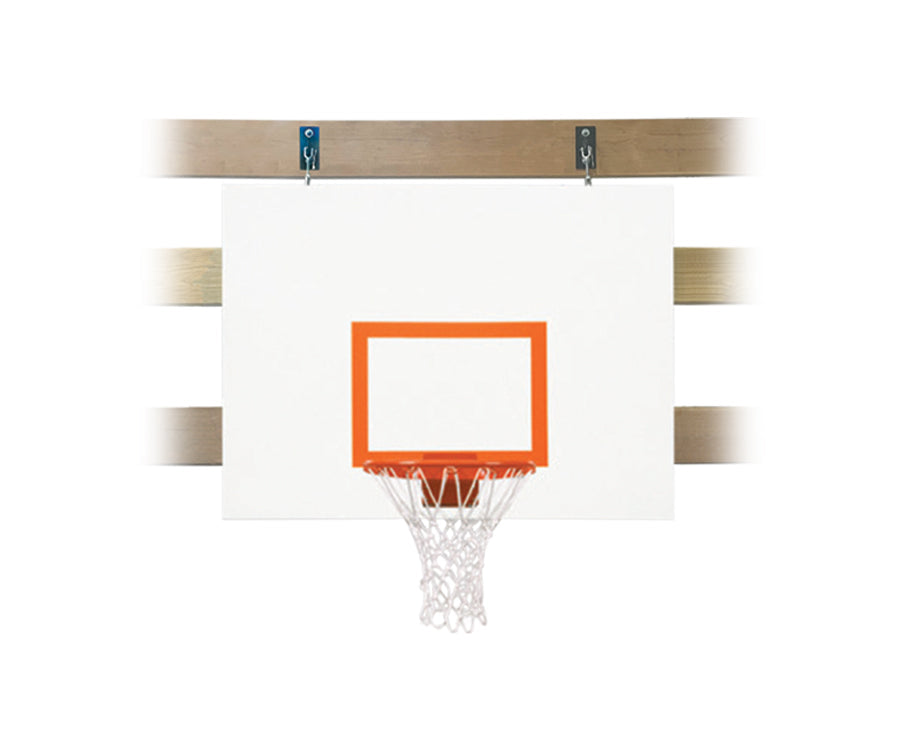 First Team SuperMount01 Aggressor Wall Mounted Basketball Goals - 42"x60" Steel