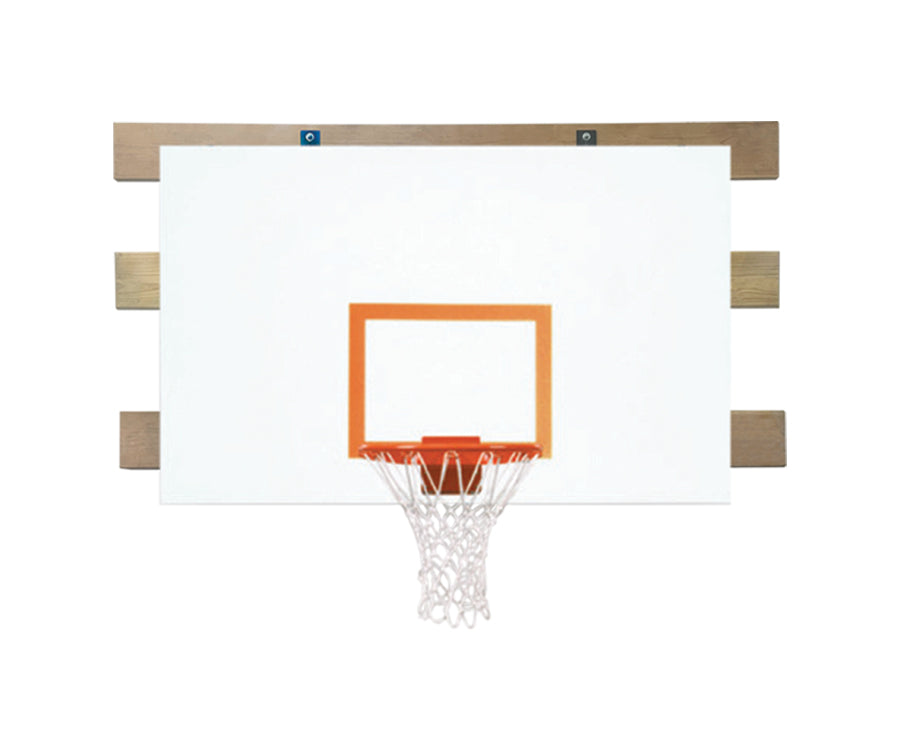 First Team SuperMount01 Magnum Wall Mounted Basketball Goals - 42"x72" Steel