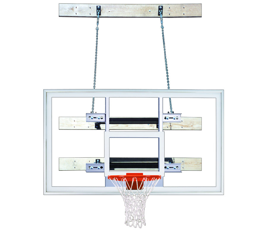 First Team SuperMount23 Supreme Wall Mounted Basketball Goals - 42"x72" Acrylic