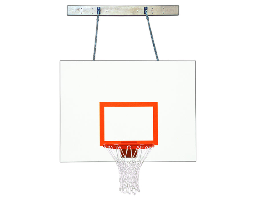 First Team SuperMount68 Aggressor Wall Mounted Basketball Goal - 42"x60" Steel