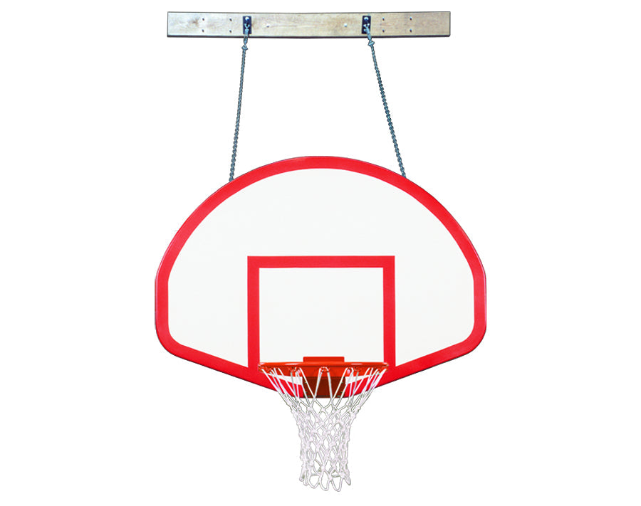 First Team SuperMount68 Rebound Wall Mounted Basketball Goal - 39"x54" Fiberglass
