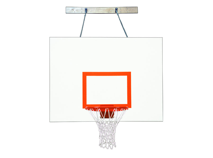 First Team SuperMount82 Aggressor Wall Mounted Basketball Goal - 42"x60" Steel