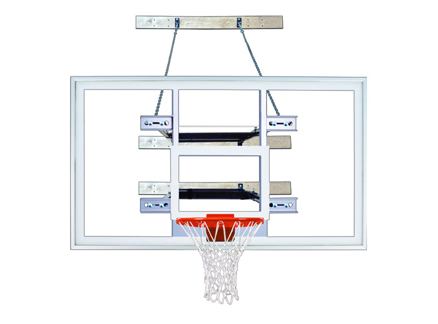 First Team SuperMount82 Supreme Wall Mounted Basketball Goal - 42"x72" Acrylic