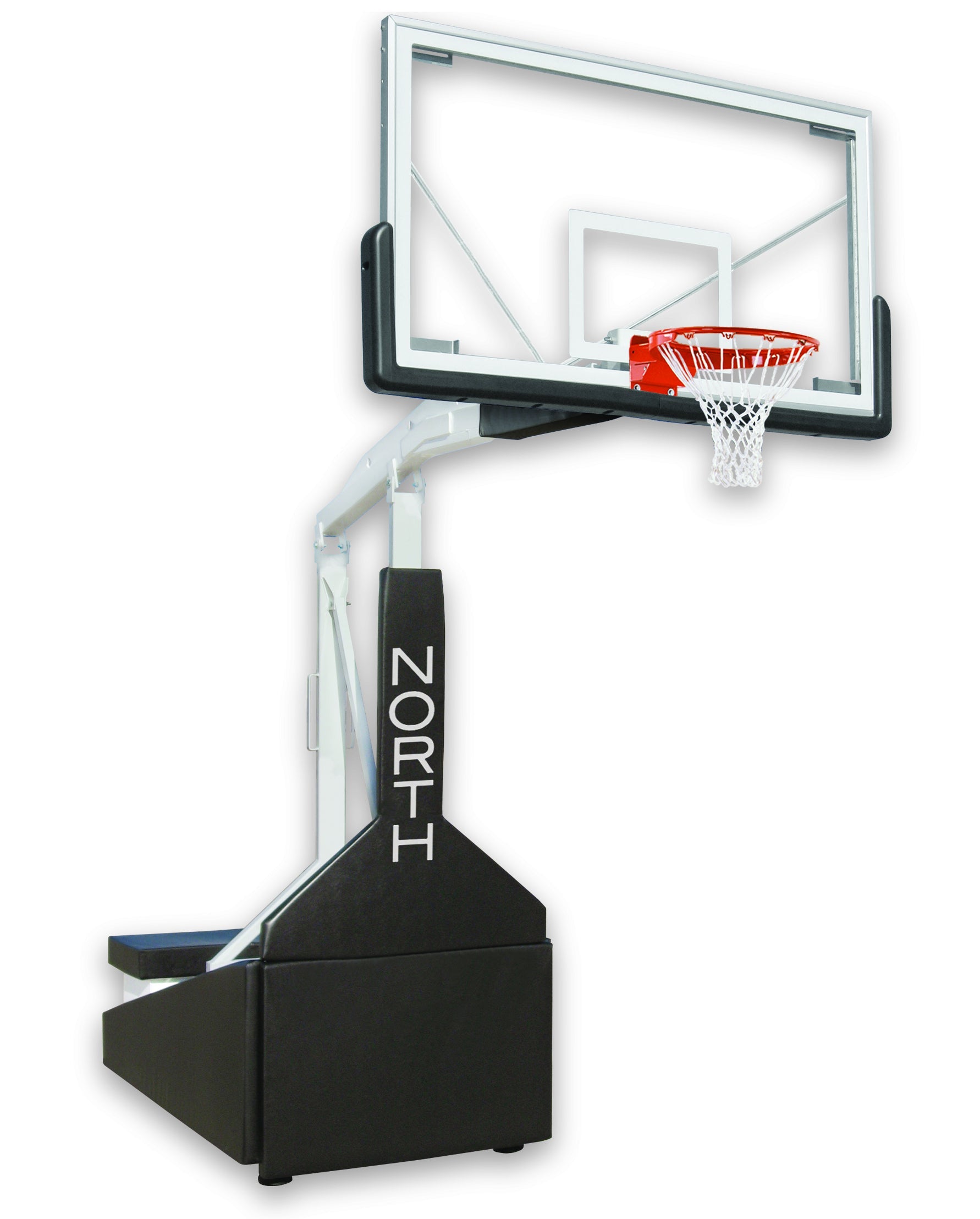 First Team Tempest Triumph Basketball Goal Systems - 42"x72" Tempered Glass