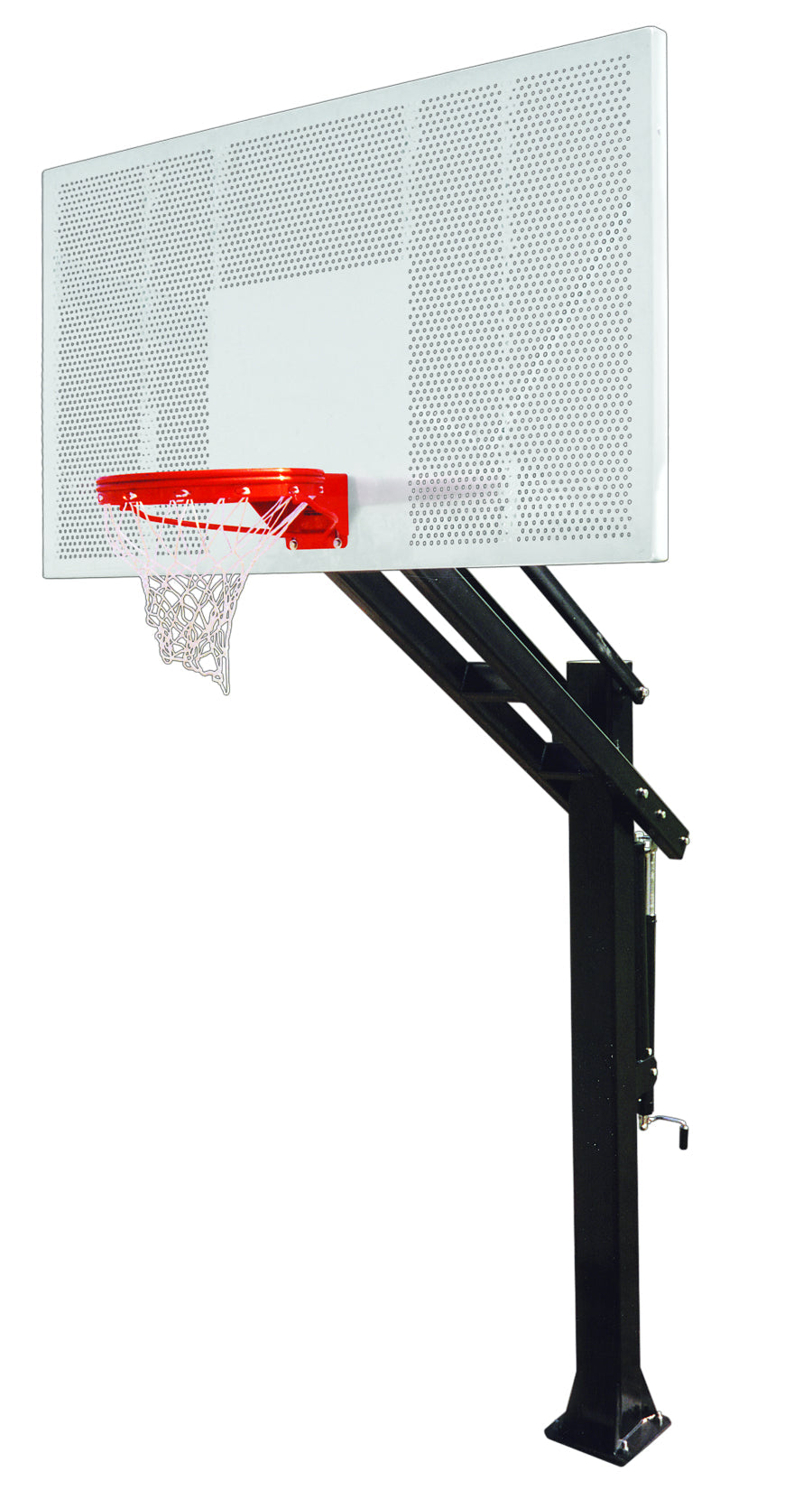 First Team Titan Intensity In Ground Basketball Goal - 42"x72" Aluminium