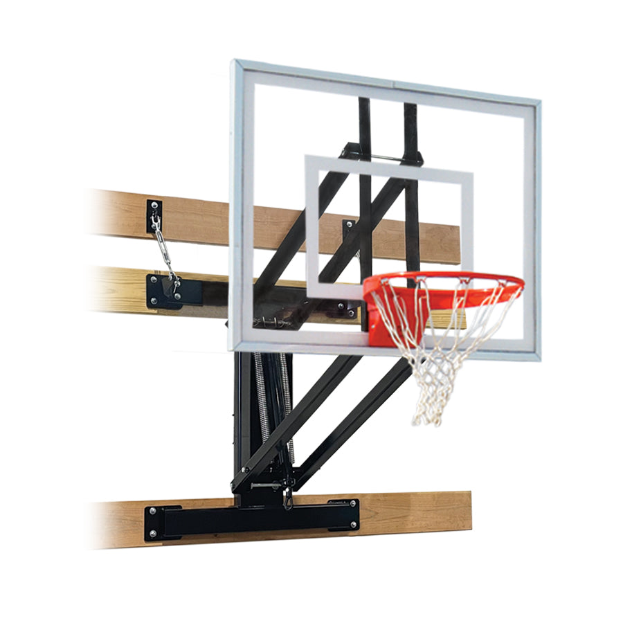 First Team VersiVector Wall Mounted Basketball Goal