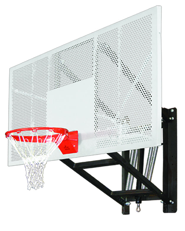 First Team Wall Monster Intensity Wall Mounted Basketball Goal - 42"x72" Aluminium