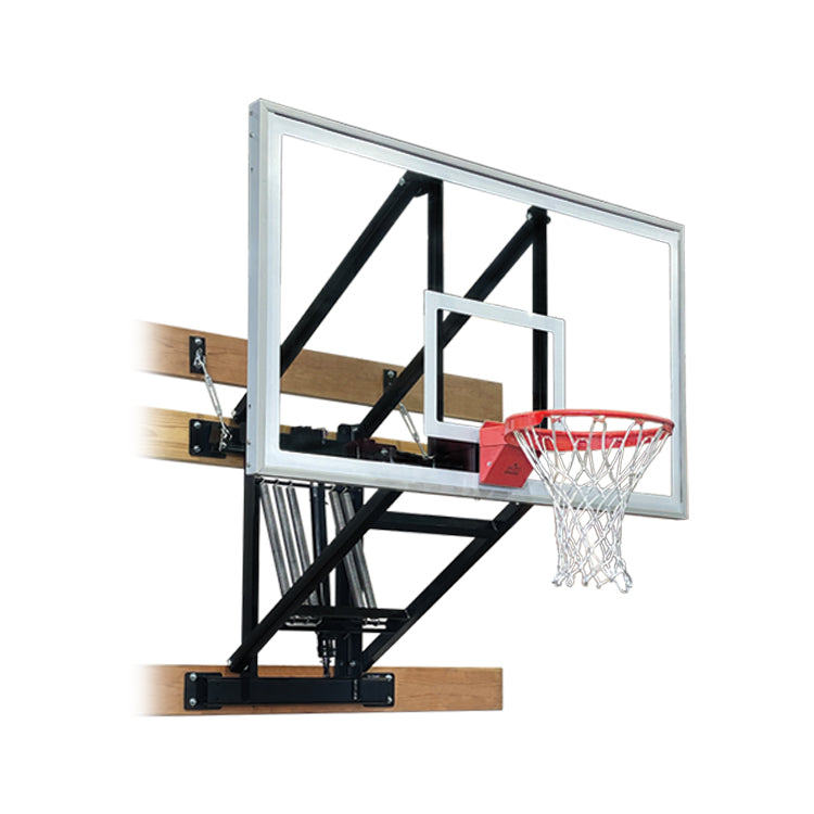 First Team Wall Monster Supreme Wall Mounted Basketball Goal - 42"x72" Acrylic