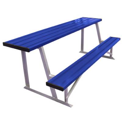 Athletic Connection Scorers Aluminum Table With Bench