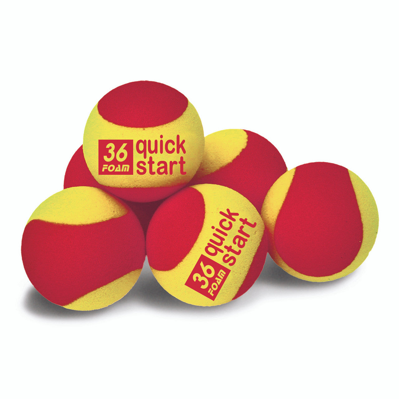 Lobster Sports Quick Start 36 Foam Balls (Set Of 6)
