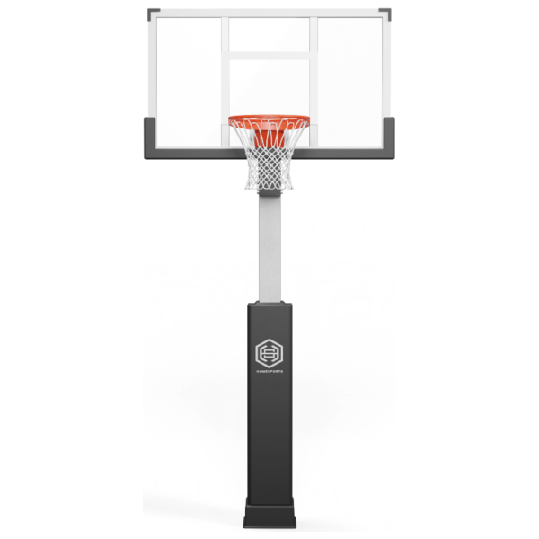 Dominator 60" Glass Backboard Adjustable Hoop 603