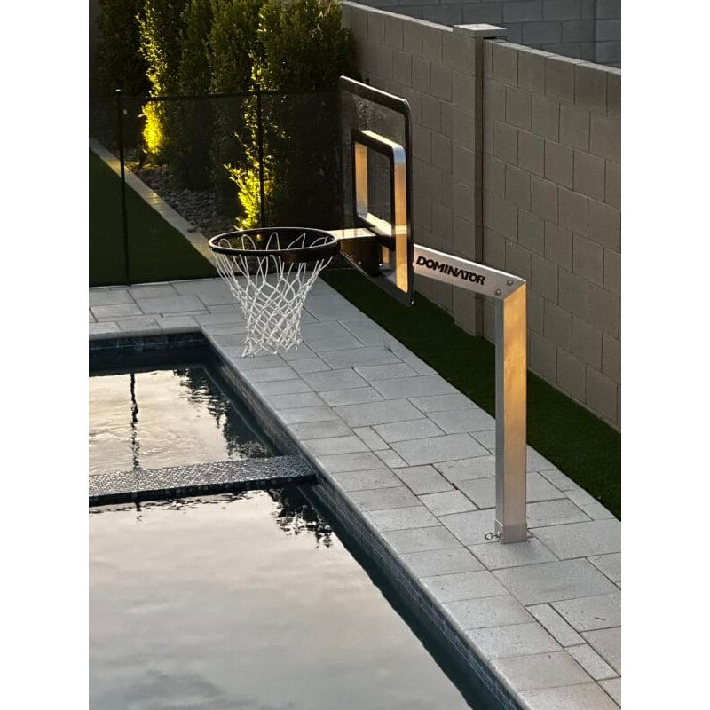 Dominator Poolside Basketball Hoop - 40 inch Acrylic Backboard