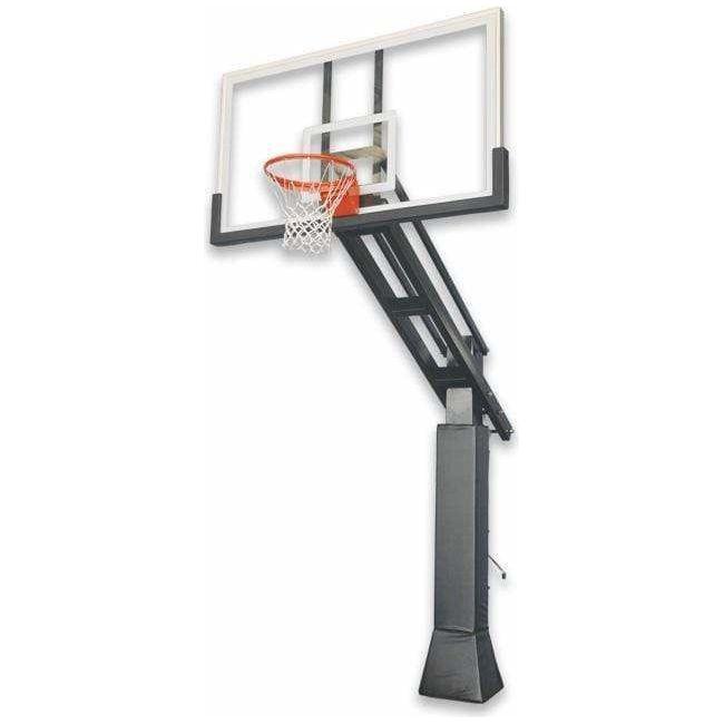 Ironclad Triple Threat 42"x72" Adjustable In-Ground Basketball Hoop TPT885-XXL