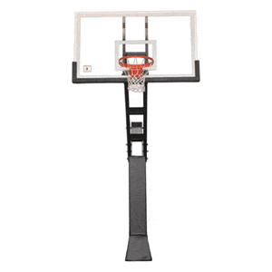 Ironclad Triple Threat 42"x72" Adjustable In-Ground Basketball Hoop TPT885-XXL