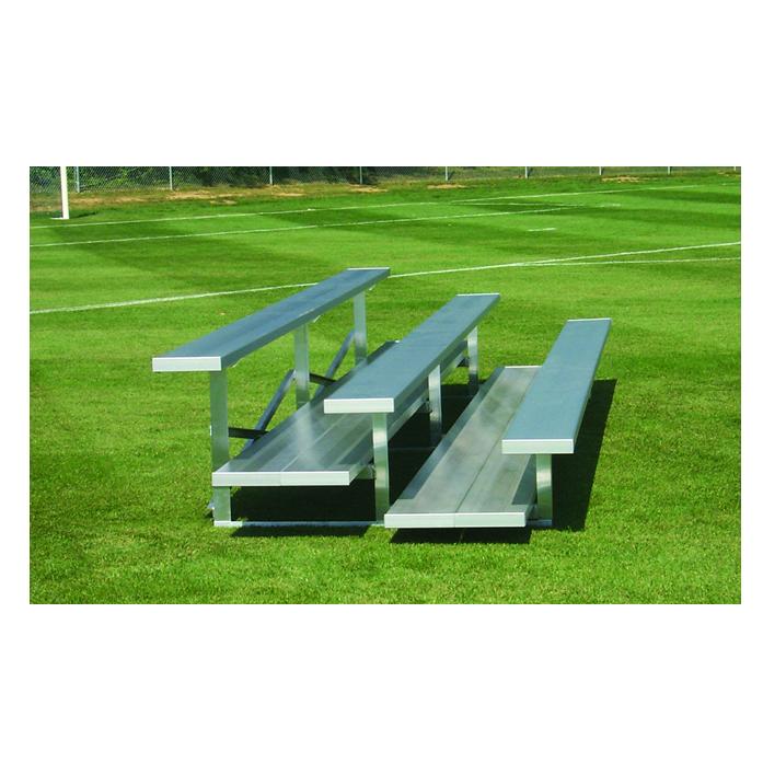 Athletic Connection 2 or 3 Rows Aluminum Preferred Bleachers