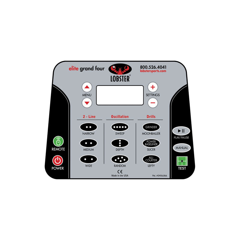 Lobster Sports Control Panel Assembly: Elite Grand Four