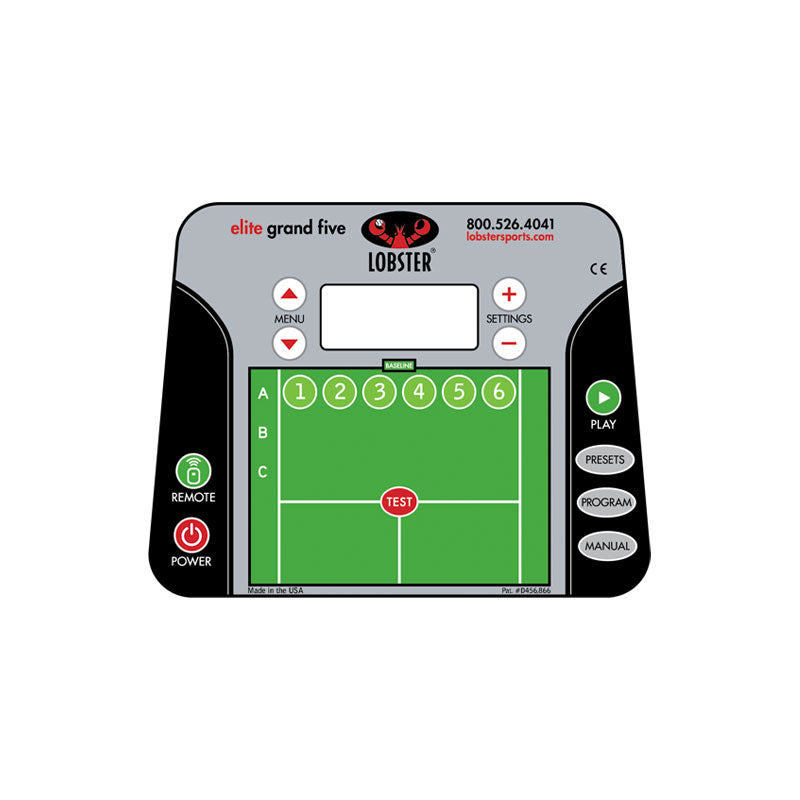 Lobster Sports Control Panel Assembly: Elite Grand Five