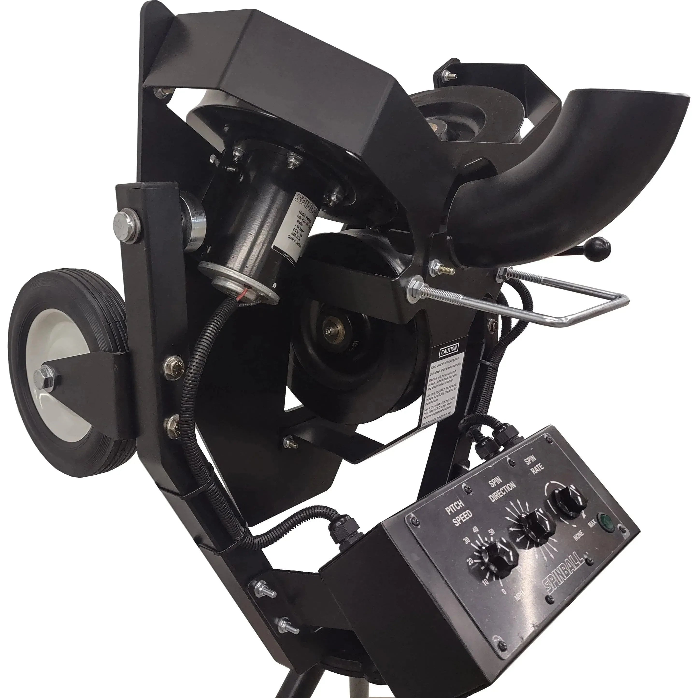 Spinball Spinny Mini 3 Wheel Softball Pitching Machine SM3SSB