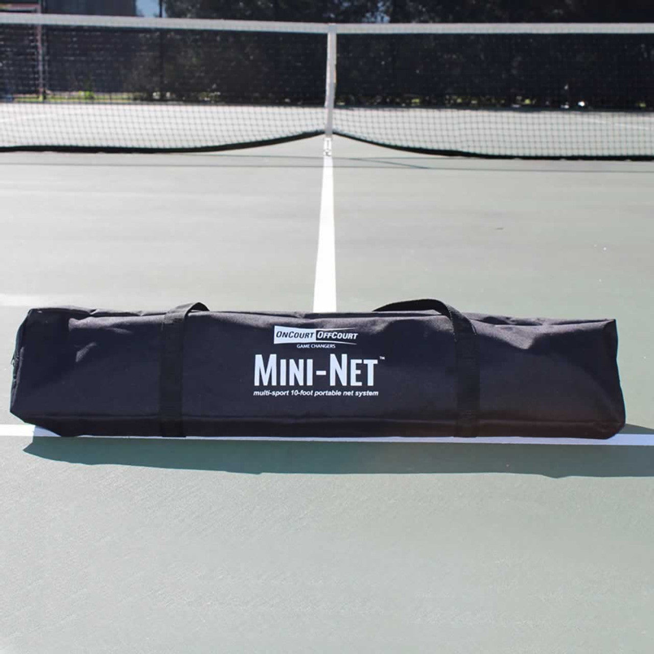 Lobster Sports Mini-Net Portable Tennis Net - Patented Oval Tube System