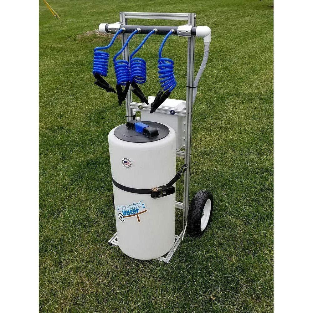 Wheelin Water WWSQT Lil Squirt Portable 10 Gallon Water Hydration Station