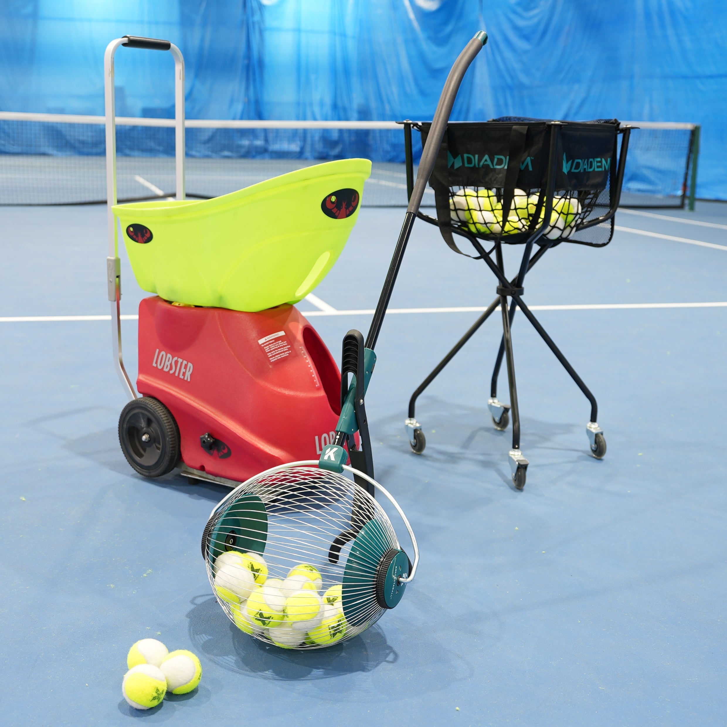 Lobster Sports Kollectaball K Court Tennis / Pickleball Ball Pick Up Collector