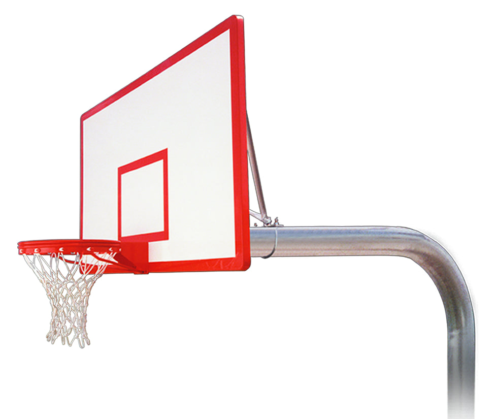 First Team Brute Dynasty In Ground Basketball Goal - 42"x72" Fiberglass