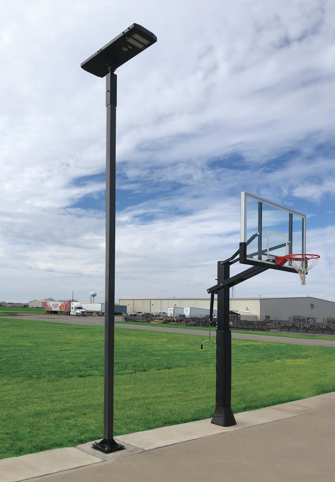 First Team Court Vision™ Solar Powered Court Light