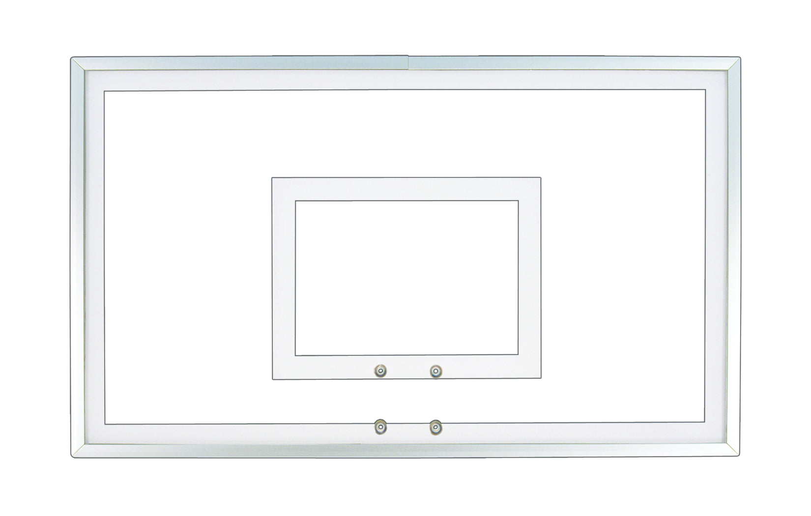 First Team FT221 Glass Basketball Backboard - 36"x60" Tempered Glass