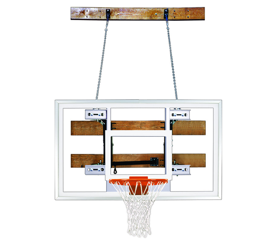 First Team FoldaMount68 Select Folding Wall Mounted Basketball Goal - 36" x60" Acrylic