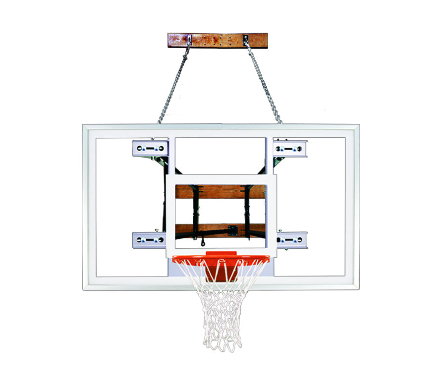 First Team FoldaMount82 Select Wall Mounted Basketball Goal - 36"x60" Acrylic
