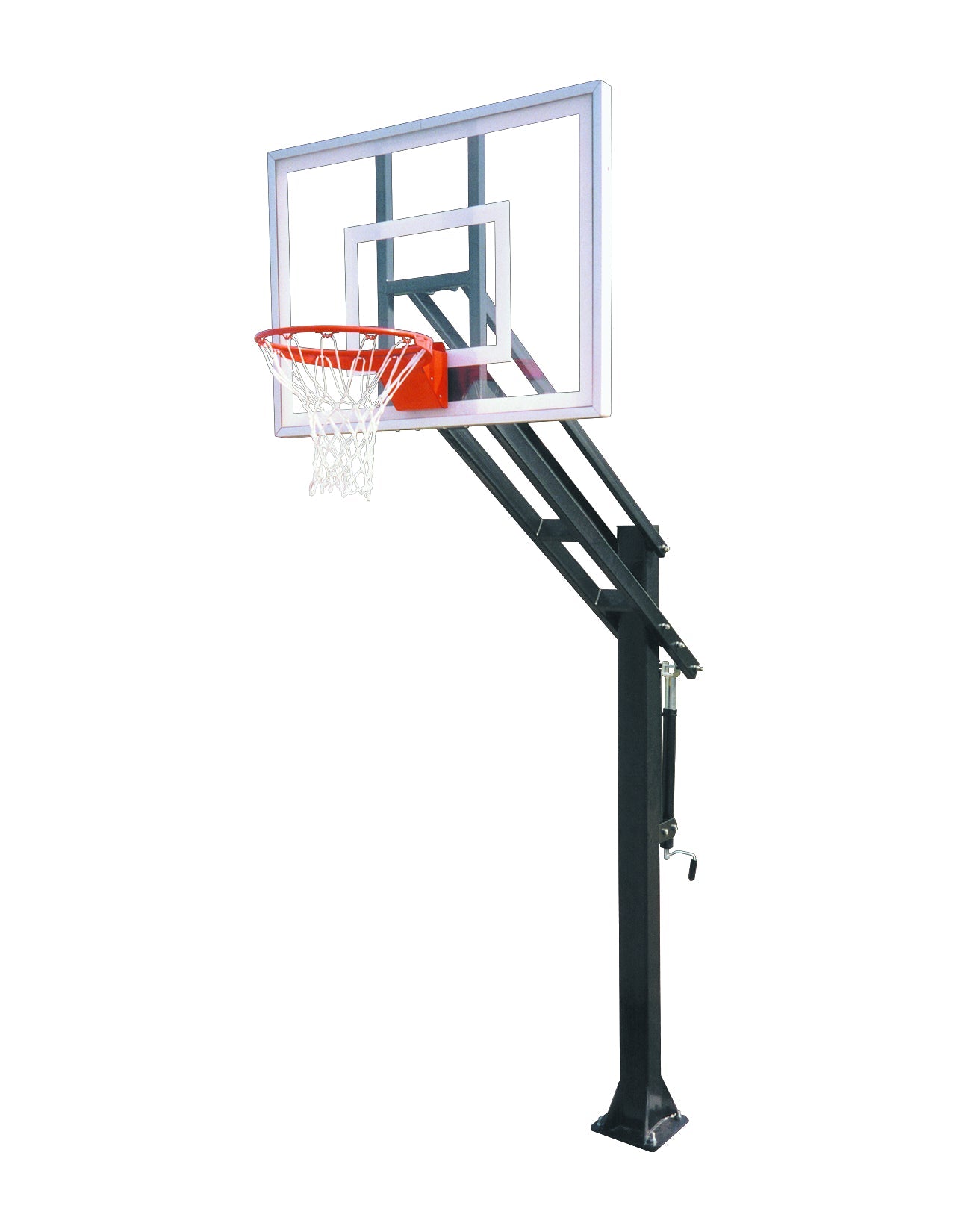 First Team Force III In Ground Basketball Goal - 36"x54" Acrylic