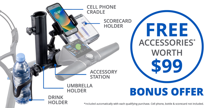 Motocaddy M5 GPS DHC Electric Golf Caddy
