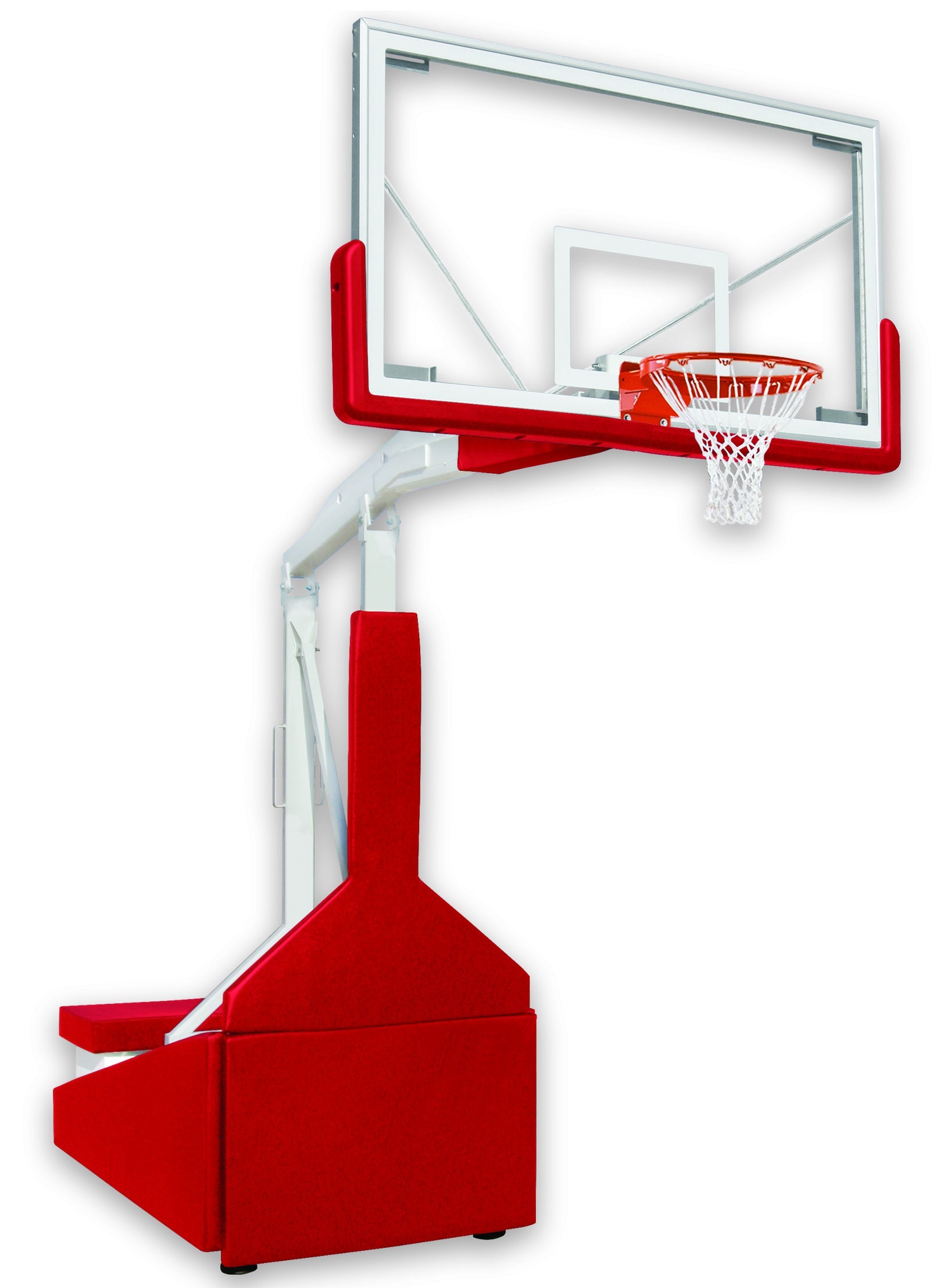First Team Tempest Triumph Basketball Goal Systems - 42"x72" Tempered Glass