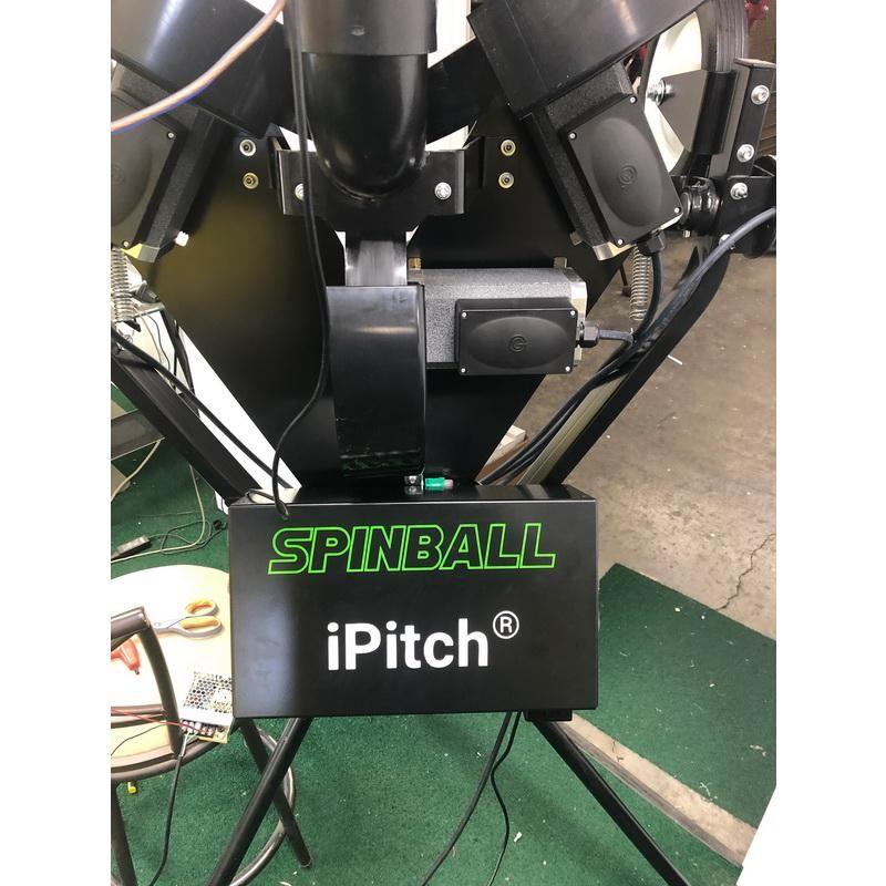 Spinball iPitch Smart Baseball & BB-XL 3 Wheel Pitching Machine IPC3