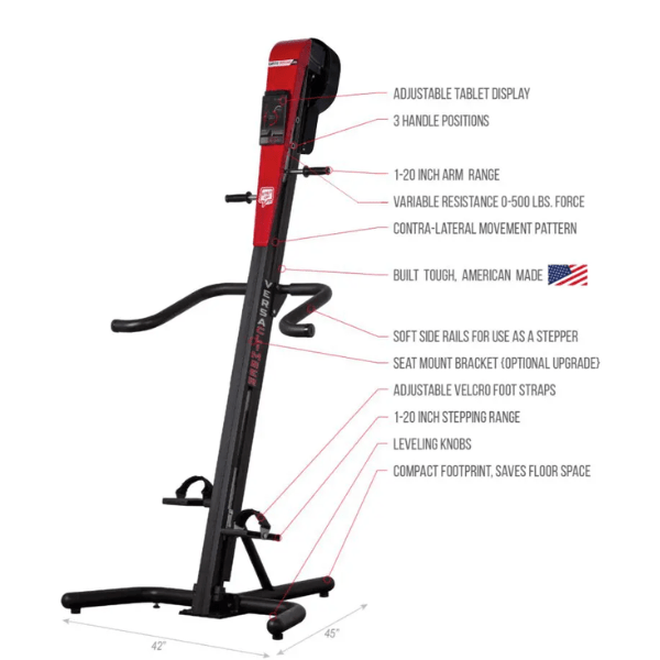 VersaClimber TS Magnetic Commercial Vertical Climber